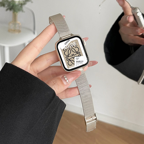 适用华为fit2/3手表带新款5金属智能手表watchfit3替换表链手环fit4手带女款watch fit4pro腕带专用磁吸系列 - 图2