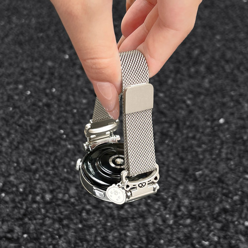 适用华为gt5新款手表带6金属磁吸watchgt4系列手表链女士5pro女表智能运动watch4专用高级感3/2女款手链夏天1 - 图1