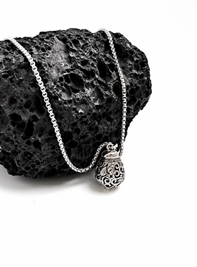 中国风香熏吊坠项链创意中式配饰