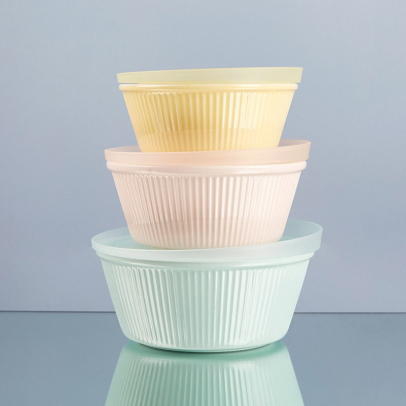 高淳陶瓷骨瓷能量套碗色釉保鲜碗高档清新陶瓷礼品泡面菜汤碗盘碟