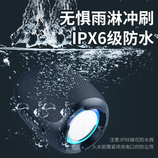 Portable mini subwoofer for enthusiasts