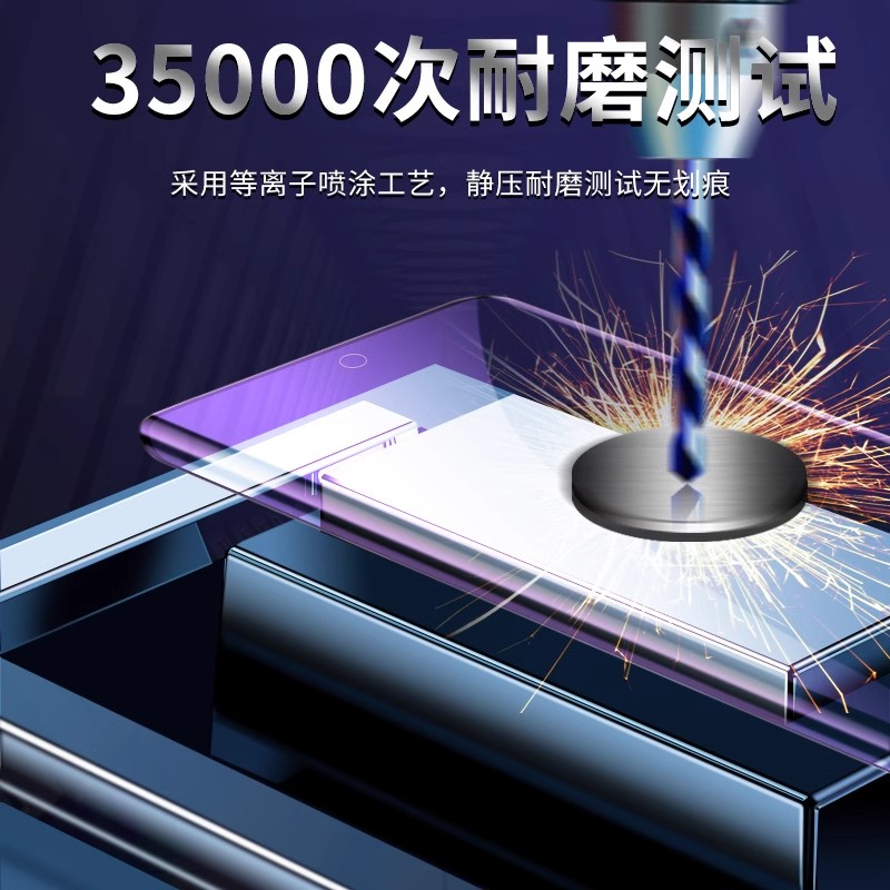 适用vivos17钢化膜s17pro手机贴膜全屏全覆盖防指纹防爆无白边s17e/t水凝曲面防摔高清玻璃vivi抗蓝光保护por - 图2