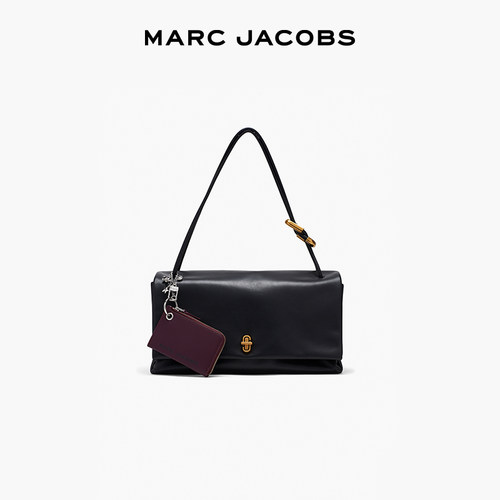 【礼物】MARC JACOBS/莫杰 MJ 牛皮纯色钱包零钱包卡包挂饰 - 图2