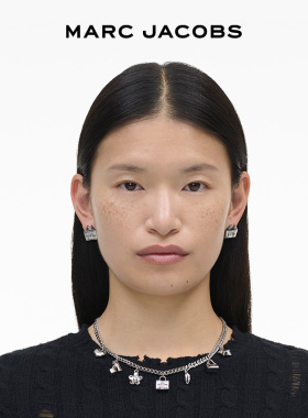 【季末折扣】MARC JACOBS/莫杰 NECKLACE 金属迷你图标项链首饰