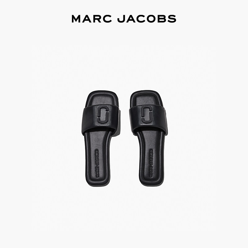 【新年特惠】MARC JACOBS/莫杰 MJ SANDAL 羊皮简约拖鞋平底鞋,淘宝优惠券,粉丝福利购,淘宝优惠卷