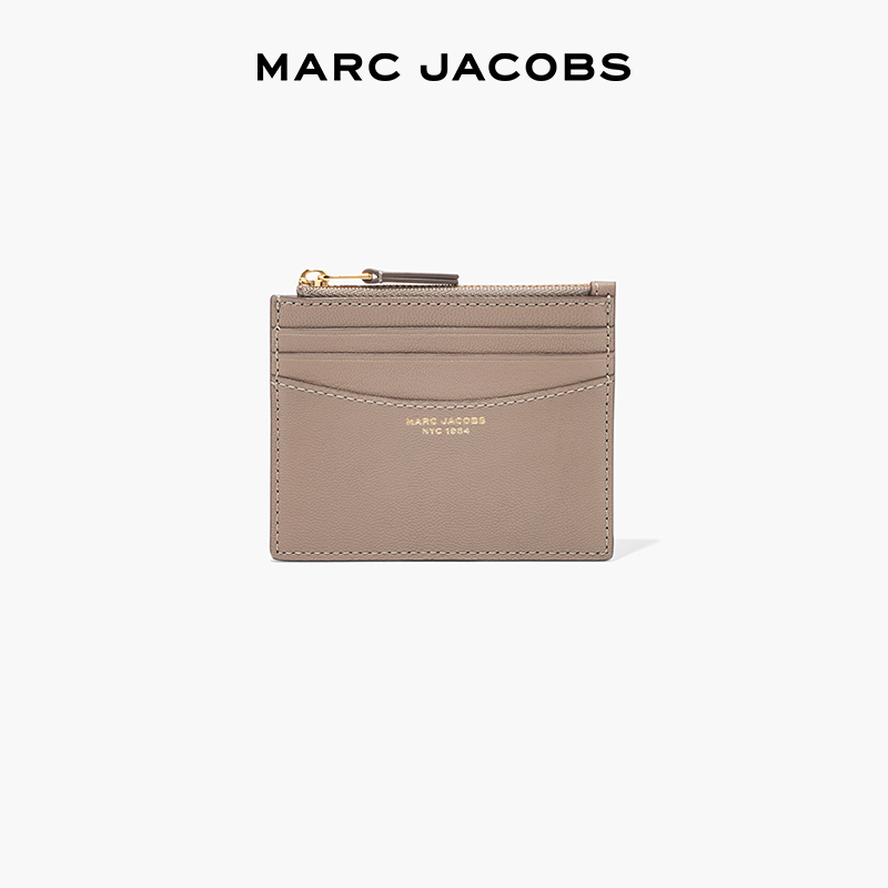 【季末折扣】MARC JACOBS  ZIP CARD CASE 羊皮拉链零钱包卡包 - 图2