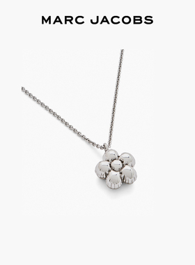 【礼物】MARC JACOBS/莫杰 MJ 金属膨胀感泡泡小雏菊项链配饰