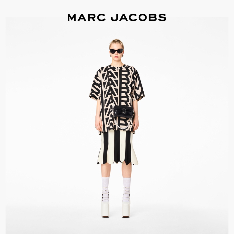 【季末折扣】MARC JACOBS  J MARC 迷你牛皮纯色肩背包手提包 - 图3