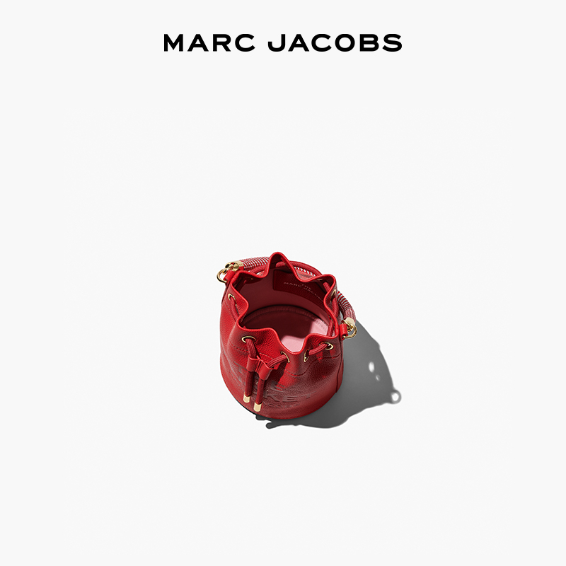 【折扣】MARC JACOBS MJ BUCKET迷你牛皮纯色水桶包-图0