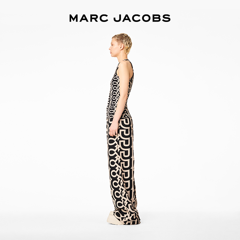 MARC JACOBS MONOGRAM字母老花修身简约背心上衣-图0