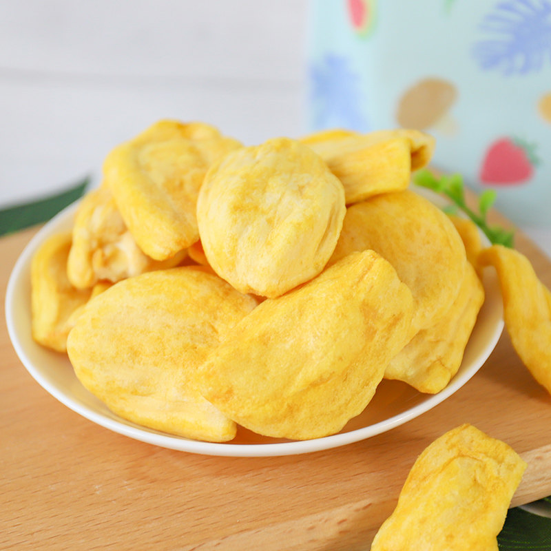 德诚菠萝蜜干500g散装新鲜水果干 婷立食品菠萝蜜