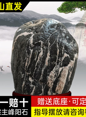 泰山石敢当泰山石天然原石靠山石室内外补角化路冲摆件办公室客厅