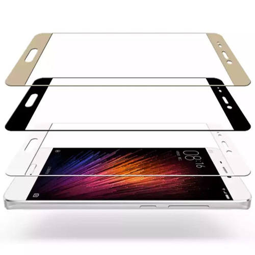 适用于小米5手机钢化膜MI 5全屏覆盖抗蓝光防爆高清玻璃硬彩边保护贴膜 - 图0