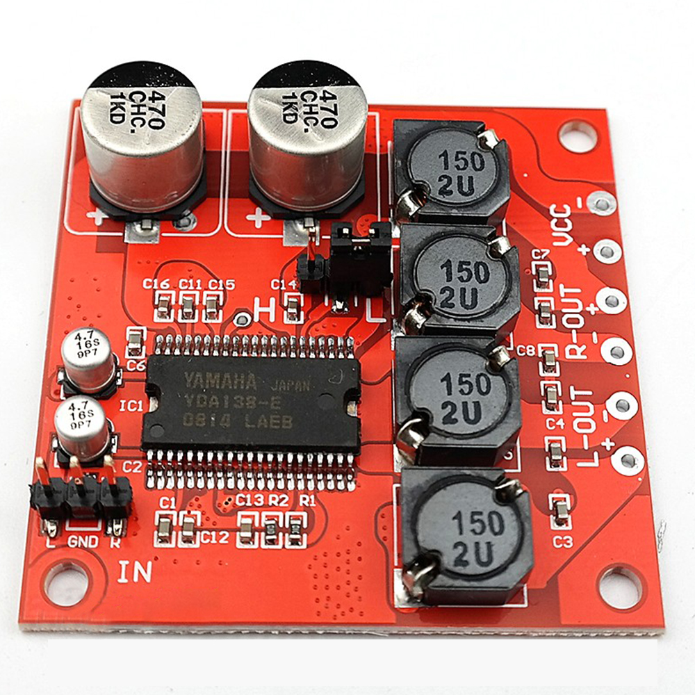 YDA138-E数字功放板直流12V功放板效果&TA2024 TA2020-图0