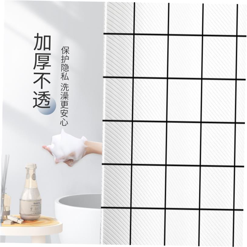 Waterproof bathroom shower curtain shading curtain all warm-图1