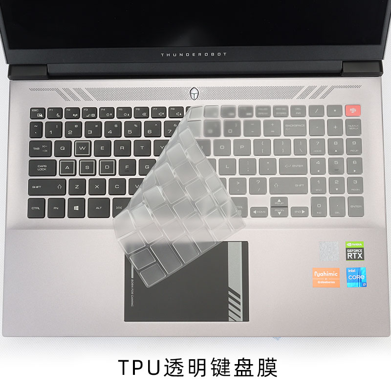 雷神(ThundeRobot)911Zero专用键盘保护膜911防水防尘键盘套16寸16：10专用防蓝光屏幕膜十一代i7-11800H贴膜