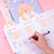 Feeding record book, baby routine, newborn baby food supplement