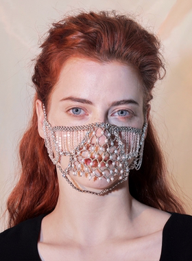 ExtroCode流苏面饰口罩原创设计