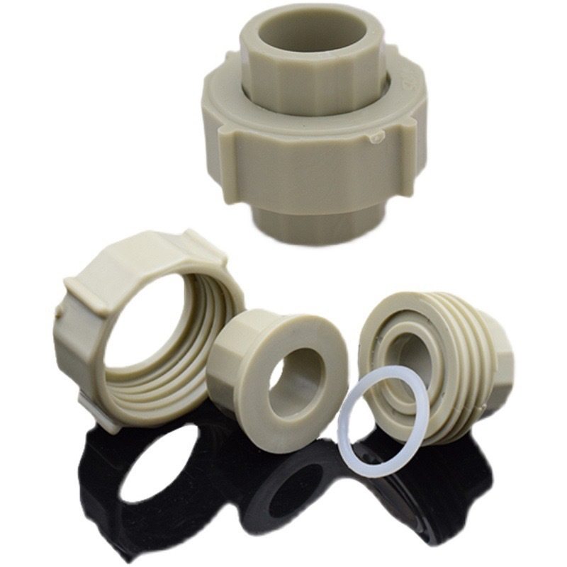 PE全新料PPR全塑活接 水暖管件配件 灰色PPR管材配件 PPR水管接头,淘宝优惠券,粉丝福利购,淘宝优惠卷