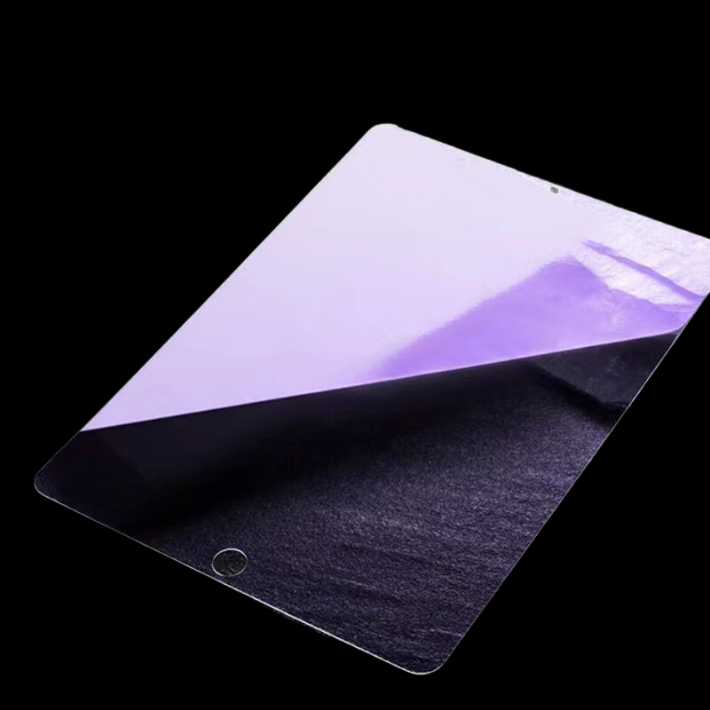 2022款iPad钢化膜10.2透明膜air4平板8代7电脑10.5防紫光膜Pro11高清膜ipad9适用苹果mini6绿光膜10.9寸9.7寸 - 图0