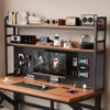 Pure pine wood to create solid wood laminate perforated board storage rack