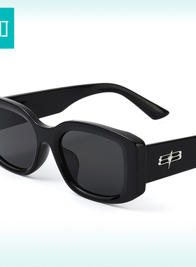 畹町时尚高级感窄长框太阳镜