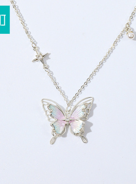 畹町精致蝴蝶项链