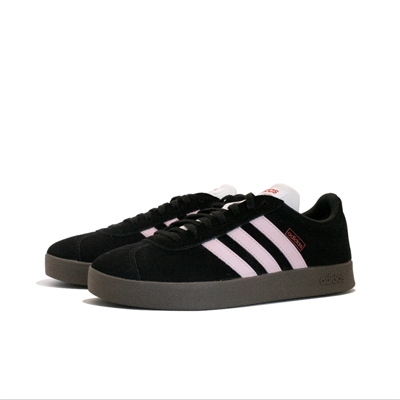 球鞋定制阿迪达斯adidasneoCourt雾野玫瑰黑色T头鞋冬女板鞋黑粉,淘宝优惠券,粉丝福利购,淘宝优惠卷