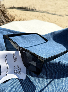 男女ins复古个性方形大框开车墨镜潮牌简约防紫外线高级感太阳镜