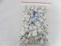  Wire protection porcelain bushing Tao heating wire electric cake baking oven high temperature resistant porcelain bead insulated porcelain joint ceramic grain