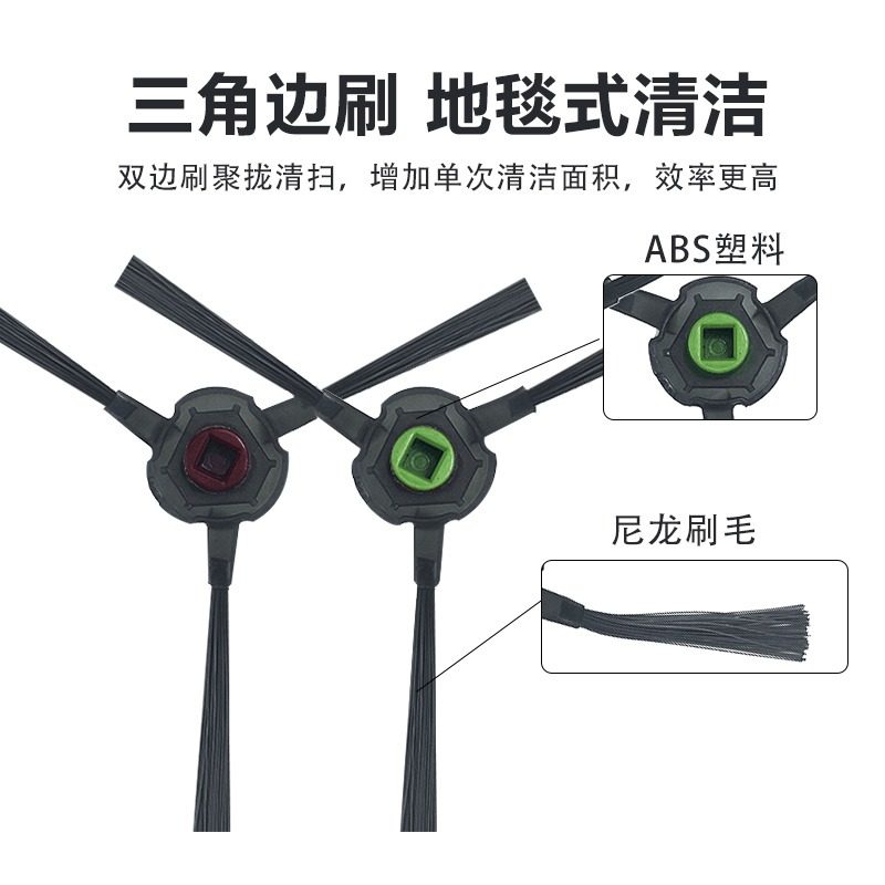 适配科沃斯U2扫地机器人配件u2 pro/DGN22滤网芯滚刷罩拖抹布耗材,淘宝优惠券,粉丝福利购,淘宝优惠卷