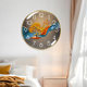 Radio wave automatic clock setting punch-free calendar wall clock