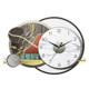 Decorative Painting Clock Perpetual Calendar Silent Clock