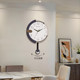 High art clock wall clock for home bedroom and restaurant