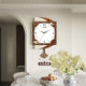 Artistic Quartz Clock Silent Wall Clock No-Punch Wall Watch