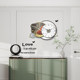 Decorative Painting Clock Perpetual Calendar Silent Clock