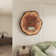 Annual ring clock wall clock living room home punch-free clock