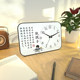 Learning Inspirational Silent Clock Desktop Clock