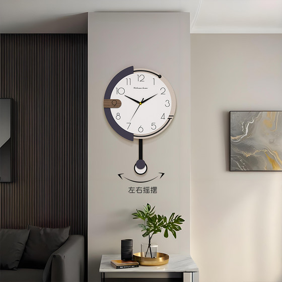 High art clock wall clock for home bedroom and restaurant