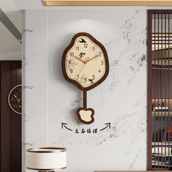 Wooden Clock Silent Wall Clock High Art Clock