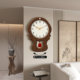 Medieval style quartz clock silent wall clock without punching