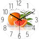 Dilan Internet celebrity fruit wall clock living room stylish and simple