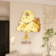 Cute Cartoon Clock Cartoon Restaurant No-Punch Wall Watch