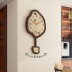 Wooden Clock Silent Wall Clock High Art Clock