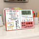 Alarm clock inspirational learning self-discipline desk student ornaments