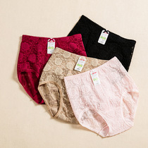 Taiwan underwear womens lace Jacquard corset briefs cottton