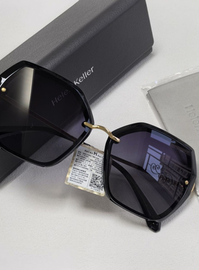 海伦凯勒时尚百搭眼镜多边大框墨镜女潮流偏光太阳镜H8831
