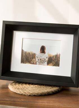 Nordic simple wooden photo frame square picture frames 相框