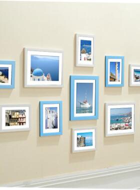 11pcs/Lot Wooden Multi Photo Frame Picture Frames Wall Hang