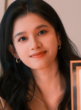 Missoma金银拼色圆圈耳环女